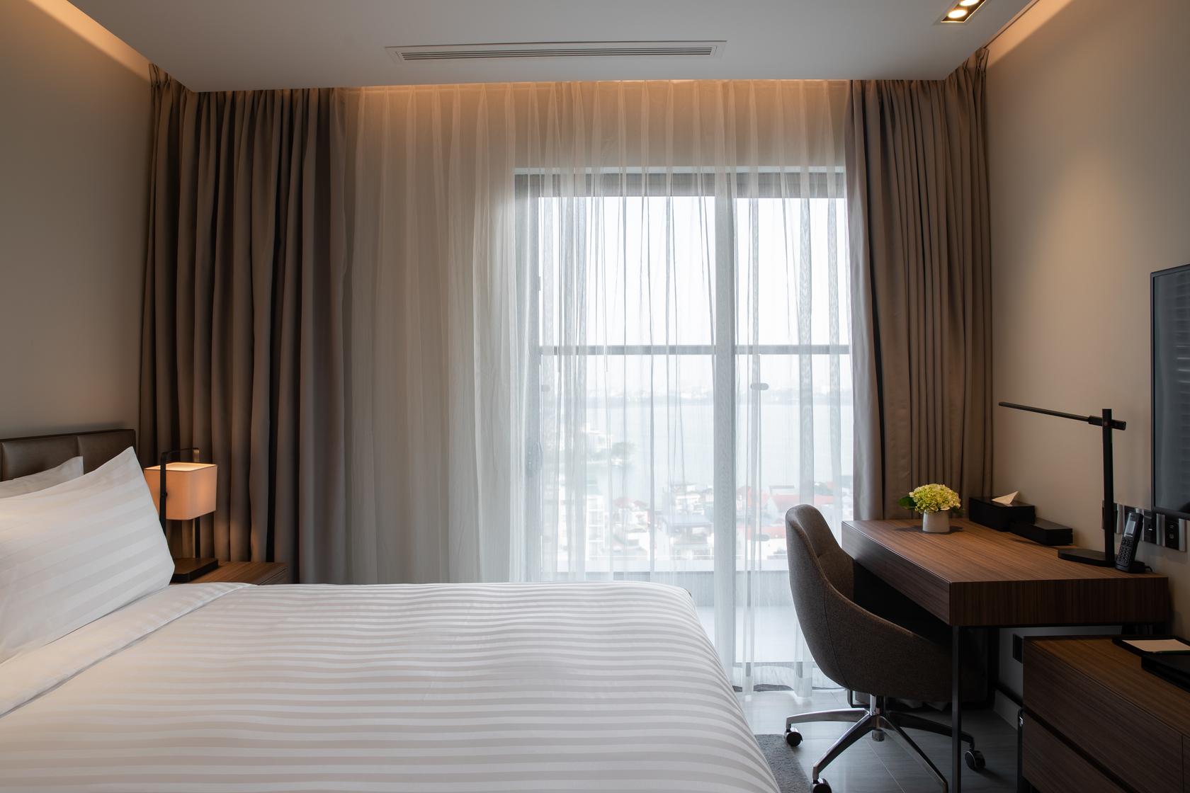 โอ๊ควูด เรสซิเดนซ์ ฮานอย Hotel ภายนอก รูปภาพ