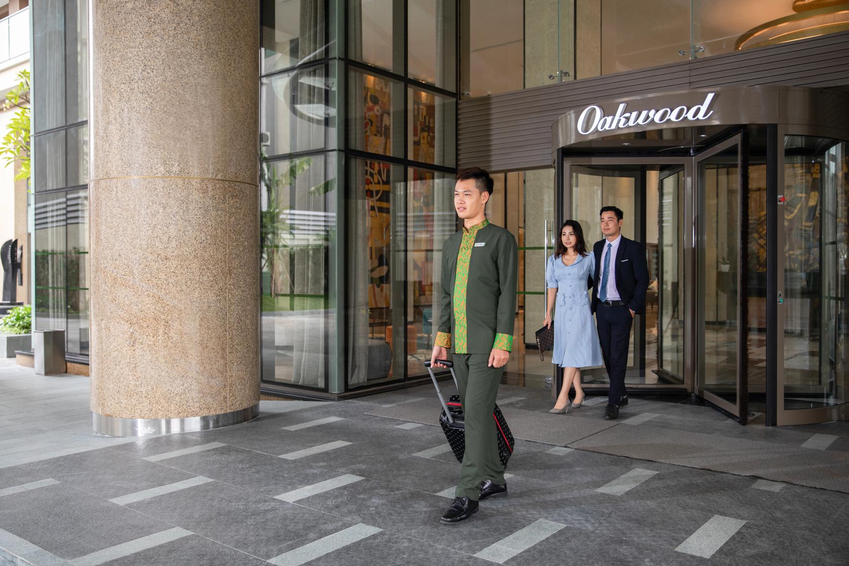 โอ๊ควูด เรสซิเดนซ์ ฮานอย Hotel ภายนอก รูปภาพ