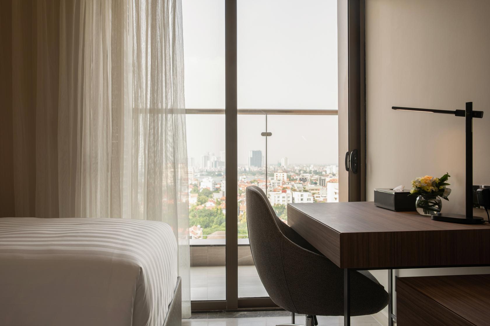 โอ๊ควูด เรสซิเดนซ์ ฮานอย Hotel ภายนอก รูปภาพ