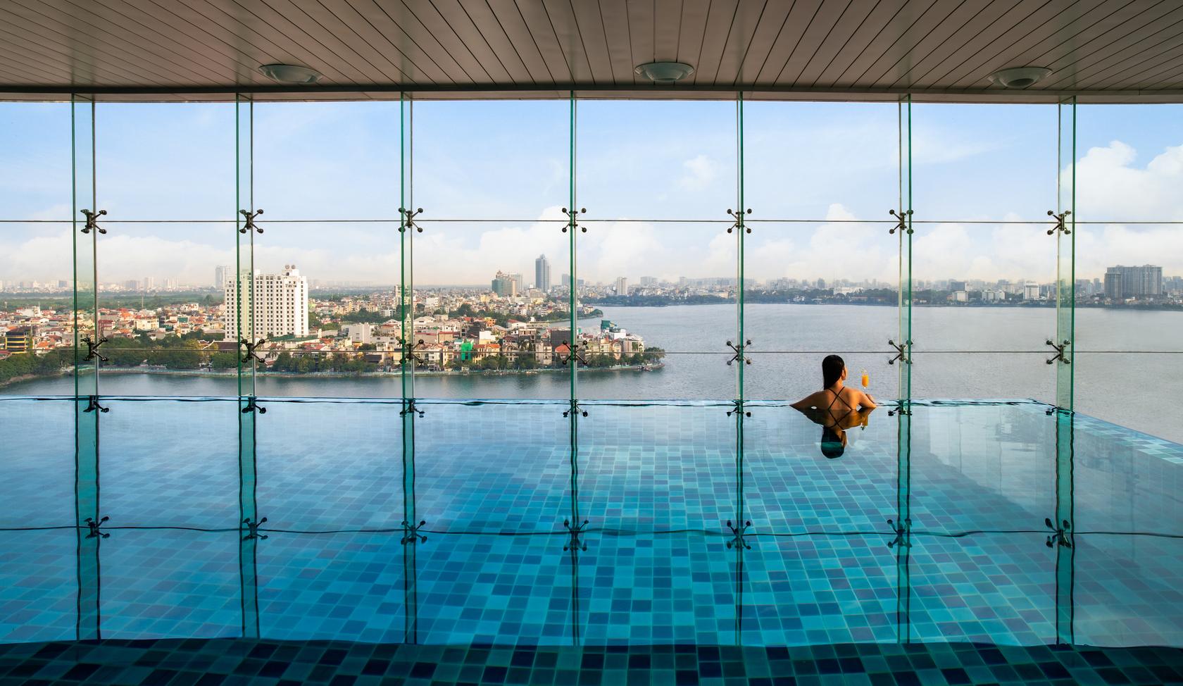 โอ๊ควูด เรสซิเดนซ์ ฮานอย Hotel ภายนอก รูปภาพ